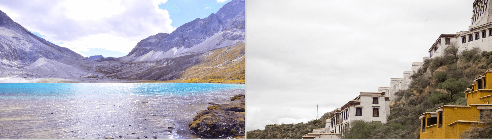 西藏印象旅游宣传PPT模板-10