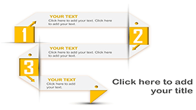 创意S形流程图PPT模板素材