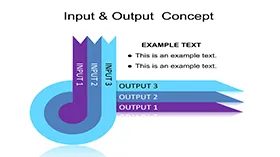 输入输出概念演示PPT图表