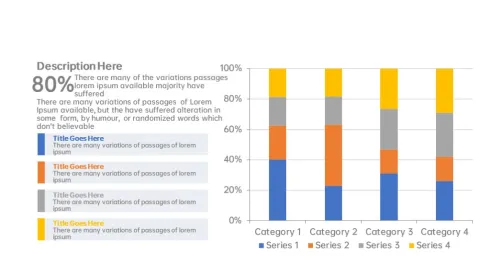 每月不同任务完成数据柱状图PPT图表
