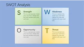 时尚扁平化简约优劣机威说明分析图表模板