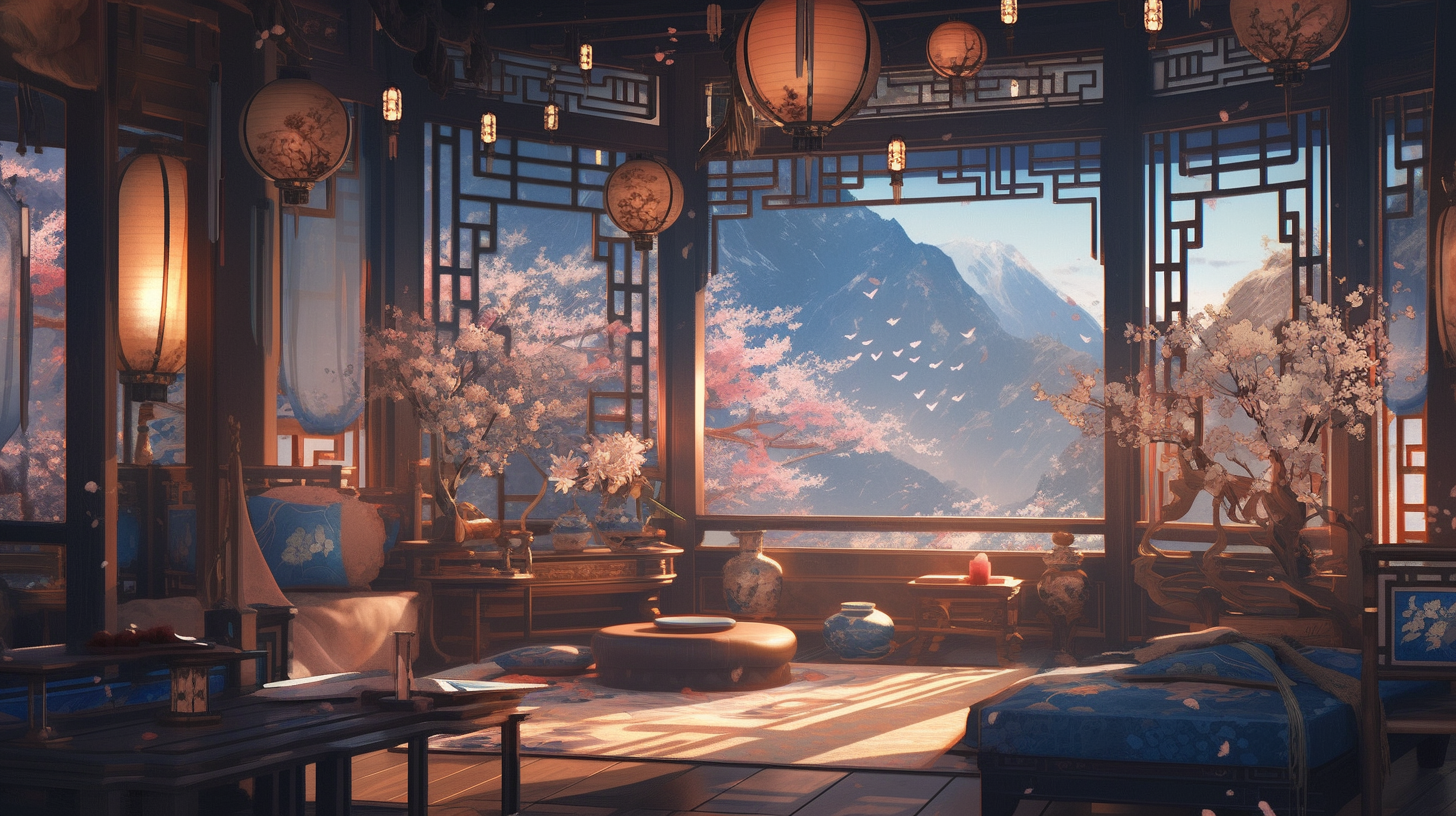 仙侠古风背景横屏壁纸图片下载