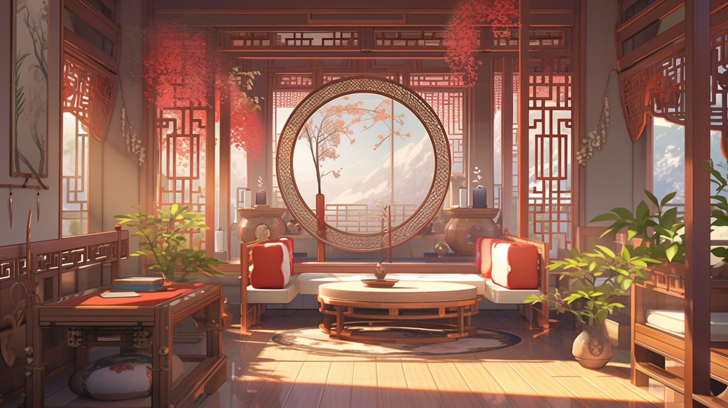 3d仙侠古风背景图片免费下载