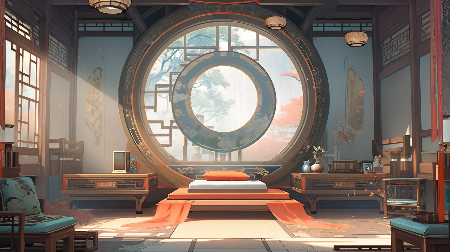 3d仙侠古风背景图片免费下载