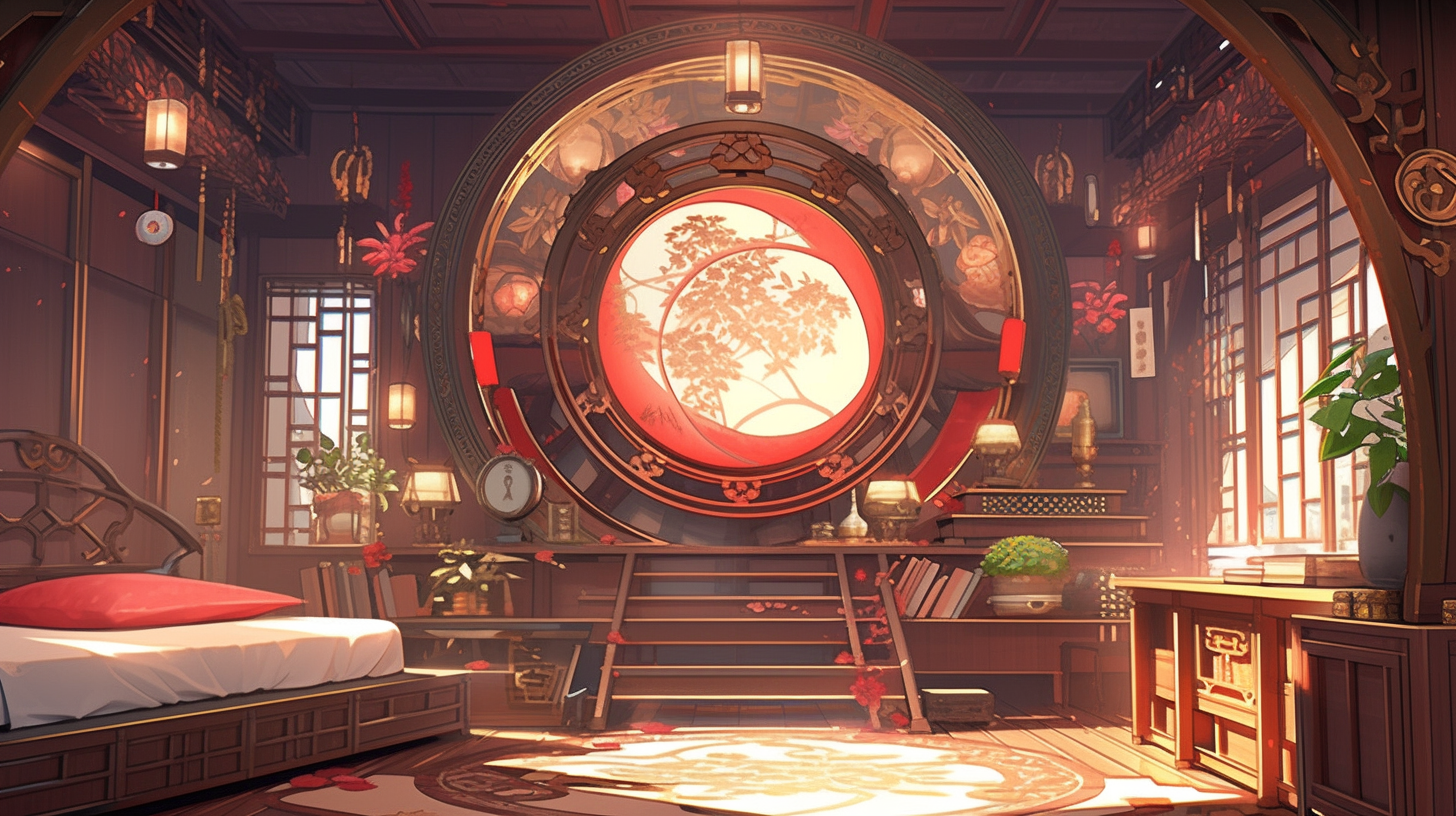 3d仙侠古风背景图片免费下载