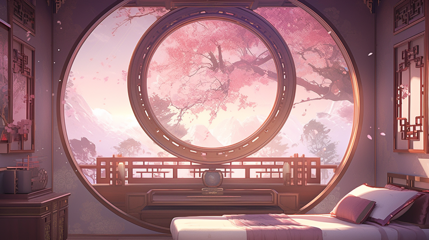 3d仙侠古风背景图片免费下载