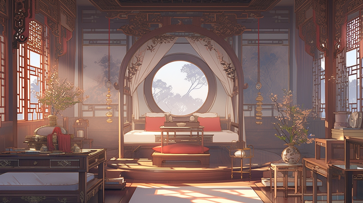 3d仙侠古风背景图片免费下载