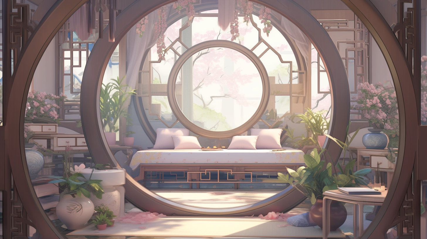 3d仙侠古风背景图片免费下载