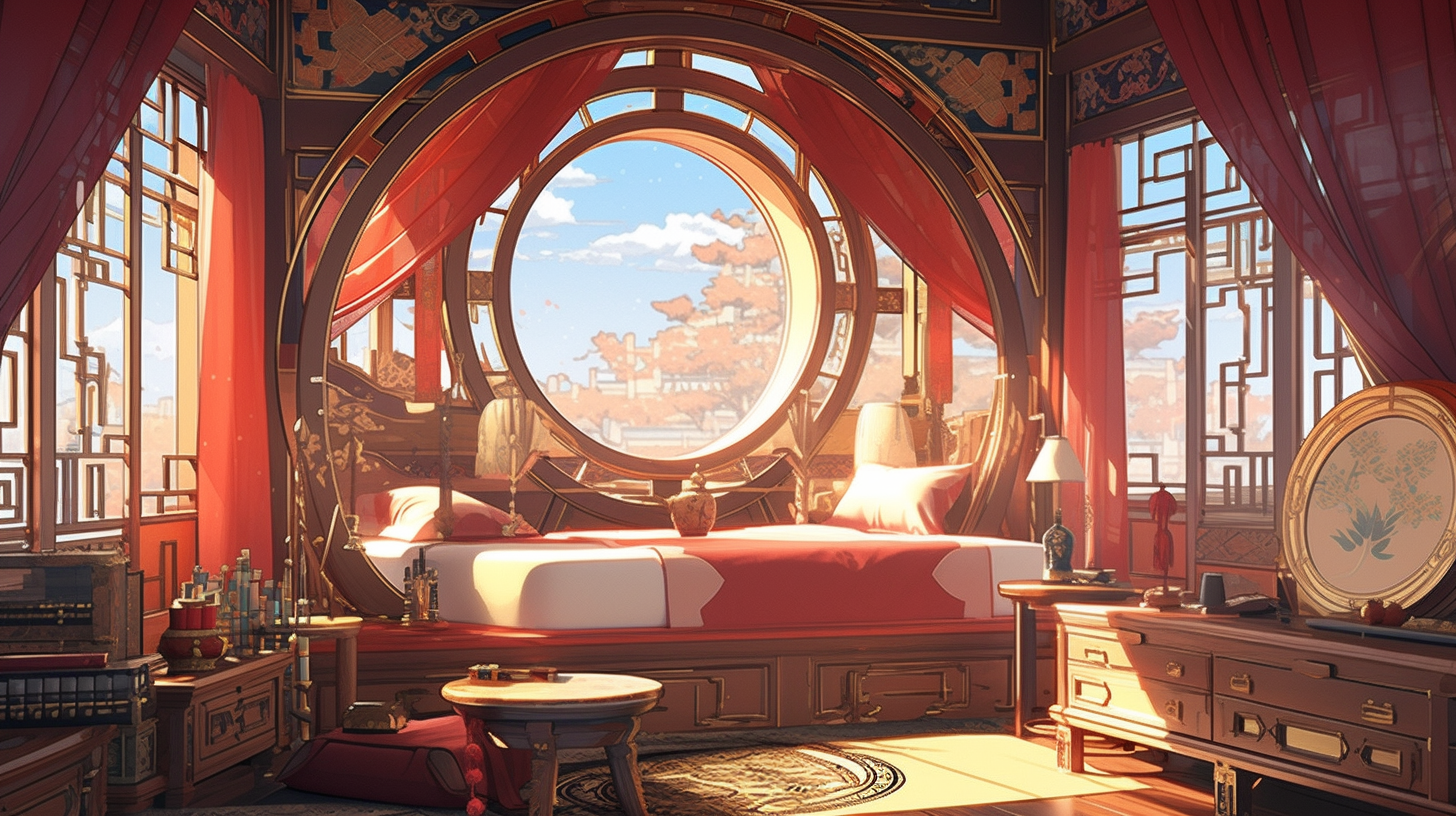 3d仙侠古风背景图片免费下载